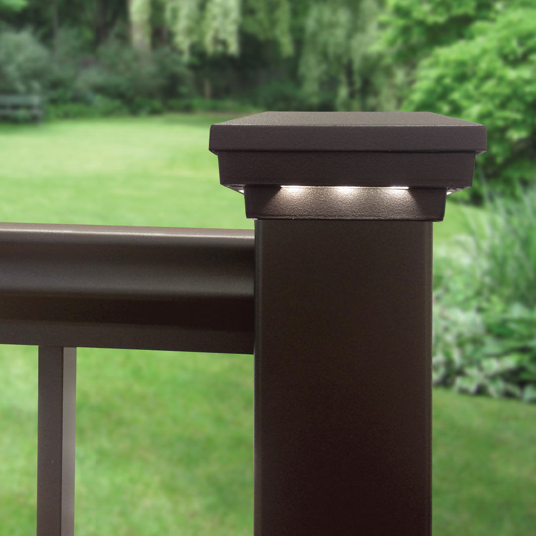 Williams Railing LED Post Cap Indirect Light
